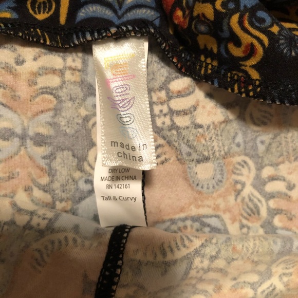 Three Not Unicorn Lularoe TC Leggings Bundle - Picture 3 of 6